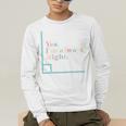 Yes I'm Always Right Math Teacher Geometry Angle Men's Long Sleeve T-Shirt, funny gift Yes I'm Always Right Math Teacher Geometry Angle Men's Long Sleeve T-Shirt, funny gift