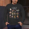 12 Day Of History Teacher Christmas Social Studies Student Men's Long Sleeve T-Shirt, funny design