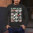 12 Days Of Art Teacher Christmas Artists Painter Educational Men's Long Sleeve T-Shirt, funny design 12 Days Of Art Teacher Christmas Artists Painter Educational Men's Long Sleeve T-Shirt, funny design