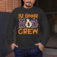 1st Grade Boo Crew First Grade Halloween Teacher Men's Long Sleeve T-Shirt, funny design 1st Grade Boo Crew First Grade Halloween Teacher Men's Long Sleeve T-Shirt, funny design