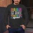 1st Grade Squad Back To School First Grade Teacher Boy Girl Men's Long Sleeve T-Shirt, funny design 1st Grade Squad Back To School First Grade Teacher Boy Girl Men's Long Sleeve T-Shirt, funny design