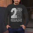 2nd Grade Typography Team 2nd Grade Teacher Back To School Men's Long Sleeve T-Shirt, funny design 2nd Grade Typography Team 2nd Grade Teacher Back To School Men's Long Sleeve T-Shirt, funny design