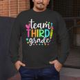 3rd Grade Team Pencil Teacher Student Back To School Girls Men's Long Sleeve T-Shirt, funny design