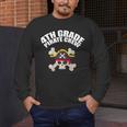 4th Grade Pirate Crew Halloween Costume Cool Teacher Student Men's Long Sleeve T-Shirt, funny design