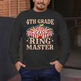 4th Grade Ringmaster Shirt 4th Grade Teacher Shirts Teacher Men Women Kids Men's Long Sleeve T-Shirt, funny design