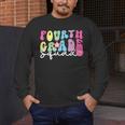 4th Grade Squad Fourth Teacher Student Team Back To School Men's Long Sleeve T-Shirt, funny design