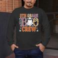 5th Grade Boo Crew Halloween Teachers Students Men's Long Sleeve T-Shirt, funny design
