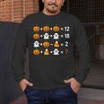 6 7 Meme 67 Halloween Order Of Operations Math Teacher Men's Long Sleeve T-Shirt, funny design