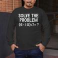 67 Meme PEMDAS Elementary Math Teacher Brainrot Joke Men's Long Sleeve T-Shirt, funny design 67 Meme PEMDAS Elementary Math Teacher Brainrot Joke Men's Long Sleeve T-Shirt, funny design