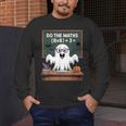 67 Teacher Halloween Ghost Six Seven Meme Do The Maths Men's Long Sleeve T-Shirt, funny design 67 Teacher Halloween Ghost Six Seven Meme Do The Maths Men's Long Sleeve T-Shirt, funny design