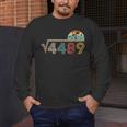 67 Vintage Meme Square Root 4489 Slang Math Teacher Men's Long Sleeve T-Shirt, funny design