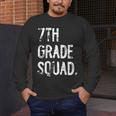 7th Grade Squad Back To School Student Teacher Men's Long Sleeve T-Shirt, funny design 7th Grade Squad Back To School Student Teacher Men's Long Sleeve T-Shirt, funny design