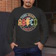 ABCD 3rd Grade Rocks Pencil Lightning Teachers Rock Boys Men's Long Sleeve T-Shirt, funny design ABCD 3rd Grade Rocks Pencil Lightning Teachers Rock Boys Men's Long Sleeve T-Shirt, funny design