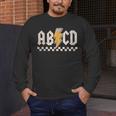ABCD Back In Class First Day Back To School Teacher Student Men's Long Sleeve T-Shirt, funny design ABCD Back In Class First Day Back To School Teacher Student Men's Long Sleeve T-Shirt, funny design