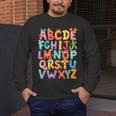 Alphabet A-Z ABC Kids Back To School Pre K Teachers Men's Long Sleeve T-Shirt, funny design Alphabet A-Z ABC Kids Back To School Pre K Teachers Men's Long Sleeve T-Shirt, funny design