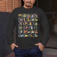 Alphabet Animals Back To School Pre-K Kindergarten Teacher Men's Long Sleeve T-Shirt, funny design Alphabet Animals Back To School Pre-K Kindergarten Teacher Men's Long Sleeve T-Shirt, funny design