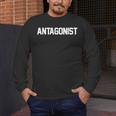 Antagonist English Literature Teacher Costume T Shirt Men's Long Sleeve T-Shirt, funny design Antagonist English Literature Teacher Costume T Shirt Men's Long Sleeve T-Shirt, funny design