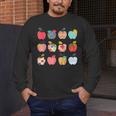Art Apples Back To School For Teacher Student Men's Long Sleeve T-Shirt, funny design Art Apples Back To School For Teacher Student Men's Long Sleeve T-Shirt, funny design