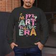 In My Art Teacher Era Teaching Future Artist Back To School Men's Long Sleeve T-Shirt, funny design In My Art Teacher Era Teaching Future Artist Back To School Men's Long Sleeve T-Shirt, funny design
