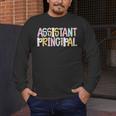 Assistant Principal Back To School Teacher Appreciation Men's Long Sleeve T-Shirt, funny design Assistant Principal Back To School Teacher Appreciation Men's Long Sleeve T-Shirt, funny design