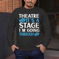 Theater Teacher Drama Teacher Theater Nerd Actor Men Women Kids Men's Long Sleeve T-Shirt, funny design Theater Teacher Drama Teacher Theater Nerd Actor Men Women Kids Men's Long Sleeve T-Shirt, funny design