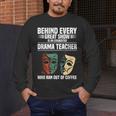 Theatre Teacher Drama Lover Theatre Mask Drama Teacher Men's Long Sleeve T-Shirt, funny design Theatre Teacher Drama Lover Theatre Mask Drama Teacher Men's Long Sleeve T-Shirt, funny design