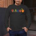 Back To School Cute Hungry Lover Fruits Teacher Men's Long Sleeve T-Shirt, funny design Back To School Cute Hungry Lover Fruits Teacher Men's Long Sleeve T-Shirt, funny design