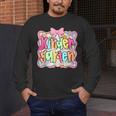 Back To School Kindergarten Preppy Teacher Girl Men's Long Sleeve T-Shirt, funny design