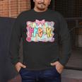 Back To School Pre-K Preppy Teacher Girl Men's Long Sleeve T-Shirt, funny design