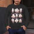 Ballet Ghost Ballet Dancer Spooky Dance Halloween Teacher Men's Long Sleeve T-Shirt, funny design Ballet Ghost Ballet Dancer Spooky Dance Halloween Teacher Men's Long Sleeve T-Shirt, funny design