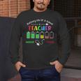 Battery Life Of A School Teacher Monday To Friday For Men Women Men's Long Sleeve T-Shirt, funny design