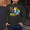 Beauty Teacher Take Chances Make Mistakes Get Messy Men's Long Sleeve T-Shirt, funny design Beauty Teacher Take Chances Make Mistakes Get Messy Men's Long Sleeve T-Shirt, funny design