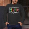 Behavior Squad School Counselor SPED Teacher Kids Women Men Men's Long Sleeve T-Shirt, funny design Behavior Squad School Counselor SPED Teacher Kids Women Men Men's Long Sleeve T-Shirt, funny design