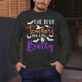 The Best Teachers Are A Bit Batty Teacher Bat Halloween Men's Long Sleeve T-Shirt, funny design The Best Teachers Are A Bit Batty Teacher Bat Halloween Men's Long Sleeve T-Shirt, funny design