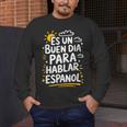 Bilingual Teacher Maestra Spanish Teacher Men's Long Sleeve T-Shirt, funny design