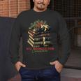 All Booked For Christmas Christmas Book Tree For Teacher For Men Women Kids Men's Long Sleeve T-Shirt, funny design All Booked For Christmas Christmas Book Tree For Teacher For Men Women Kids Men's Long Sleeve T-Shirt, funny design