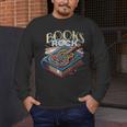 Books Rock Rock'n Roll Science Of Reading Teachers Guitar Men's Long Sleeve T-Shirt, funny design Books Rock Rock'n Roll Science Of Reading Teachers Guitar Men's Long Sleeve T-Shirt, funny design