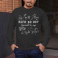 Born To Yap Forced To IEP I Encourage Progress SPED Teacher Men's Long Sleeve T-Shirt, funny design Born To Yap Forced To IEP I Encourage Progress SPED Teacher Men's Long Sleeve T-Shirt, funny design