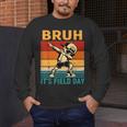 Bruh It's Field Day Teacher Happy Field Day Dabbing Boy Men's Long Sleeve T-Shirt, funny design Bruh It's Field Day Teacher Happy Field Day Dabbing Boy Men's Long Sleeve T-Shirt, funny design
