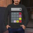 Calculator Math Teacher Halloween Costumes Women Men Adults Men's Long Sleeve T-Shirt, funny design Calculator Math Teacher Halloween Costumes Women Men Adults Men's Long Sleeve T-Shirt, funny design