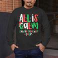 All Calm Said No Teacher Teacher Christmas Lights Men's Long Sleeve T-Shirt, funny design All Calm Said No Teacher Teacher Christmas Lights Men's Long Sleeve T-Shirt, funny design