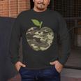 Camo Apple Camouflage Clothing School Student Camo Teacher Men Women Kids Men's Long Sleeve T-Shirt, funny design Camo Apple Camouflage Clothing School Student Camo Teacher Men Women Kids Men's Long Sleeve T-Shirt, funny design
