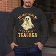 You Can't Scare Me I'm A Math Teacher Halloween Ghost Groovy Men's Long Sleeve T-Shirt, funny design You Can't Scare Me I'm A Math Teacher Halloween Ghost Groovy Men's Long Sleeve T-Shirt, funny design