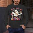 You Can't Scare Me I'm a Principal Halloween Teacher Men's Long Sleeve T-Shirt, funny design