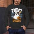 Chemistry Boo Ghost Element Of Surprise Science Teacher Tee Men's Long Sleeve T-Shirt, funny design