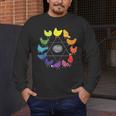Chicken Themed Color Wheel Educational Art Teacher Artist Men Women Girls Kids Men's Long Sleeve T-Shirt, funny design