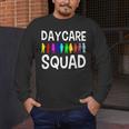 Childcare Daycare Squad Daycare Teacher Men Women Men's Long Sleeve T-Shirt, funny design