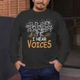 Choir Teacher I Hear Voices Chorister Church Choral Music Men's Long Sleeve T-Shirt, funny design Choir Teacher I Hear Voices Chorister Church Choral Music Men's Long Sleeve T-Shirt, funny design