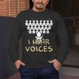 Choir Teacher Shirt I Hear Voices Chorister Tee Men's Long Sleeve T-Shirt, funny design Choir Teacher Shirt I Hear Voices Chorister Tee Men's Long Sleeve T-Shirt, funny design