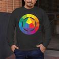 Color Wheel Palette Shirt Artist Painter Art Teacher Tshirt Men's Long Sleeve T-Shirt, funny design Color Wheel Palette Shirt Artist Painter Art Teacher Tshirt Men's Long Sleeve T-Shirt, funny design